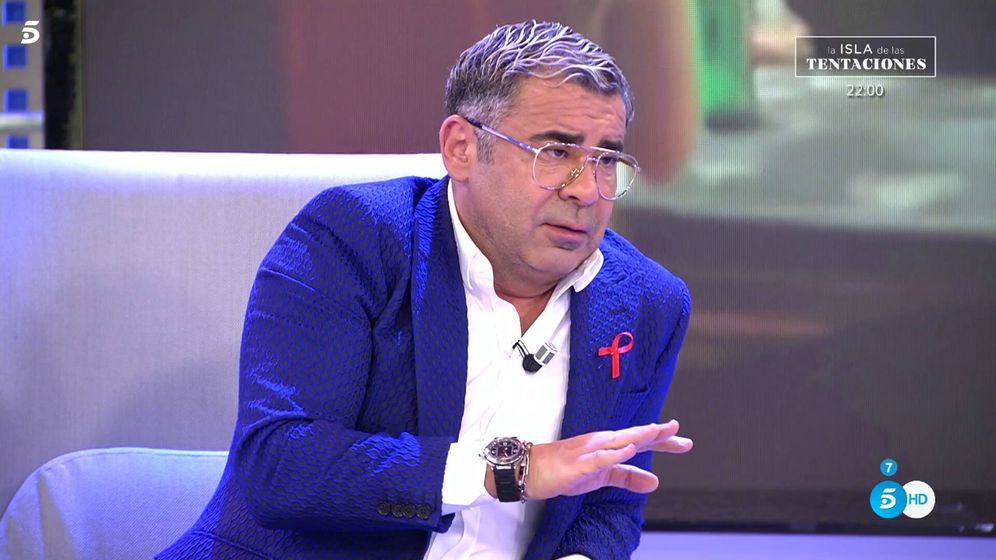Jorge Javier Vázquez, en plató / Mediaset