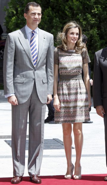 Los entonces Príncipes de Asturias en el día de la Constitución de 2011 / Gtres