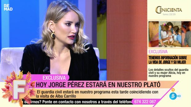 Alba Carrillo en 'Fiesta' / Telecinco