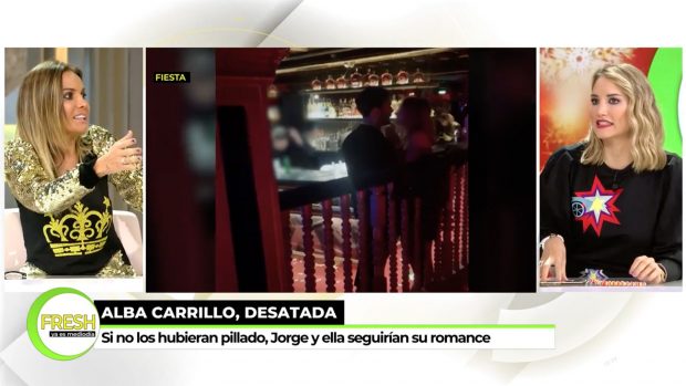 Marta López y Alba Carrillo en 'Ya es mediodía' / Telecinco