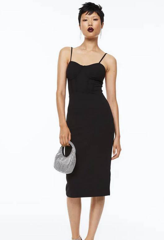 The H&M dress with a reducing effect that you won't be able to refuse this Christmas