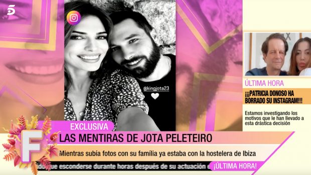 Jota Peleteiro y una amiga / Telecinco
