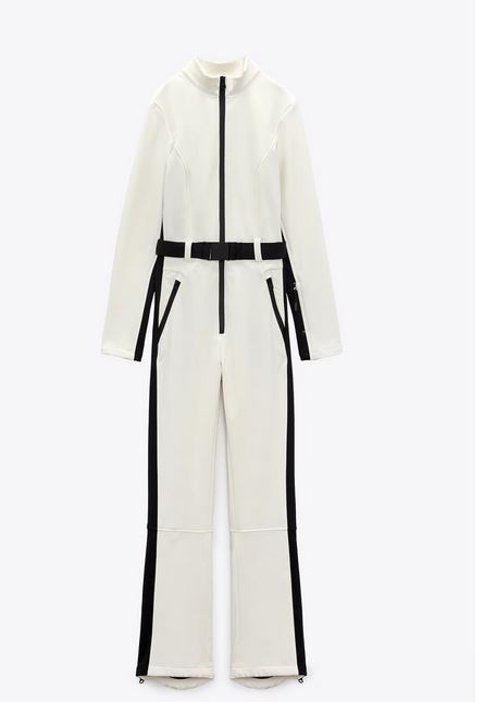 Zara the pure style of Sierra Nevada: this ski suit is ideal for going to the snow for less than a hundred euros