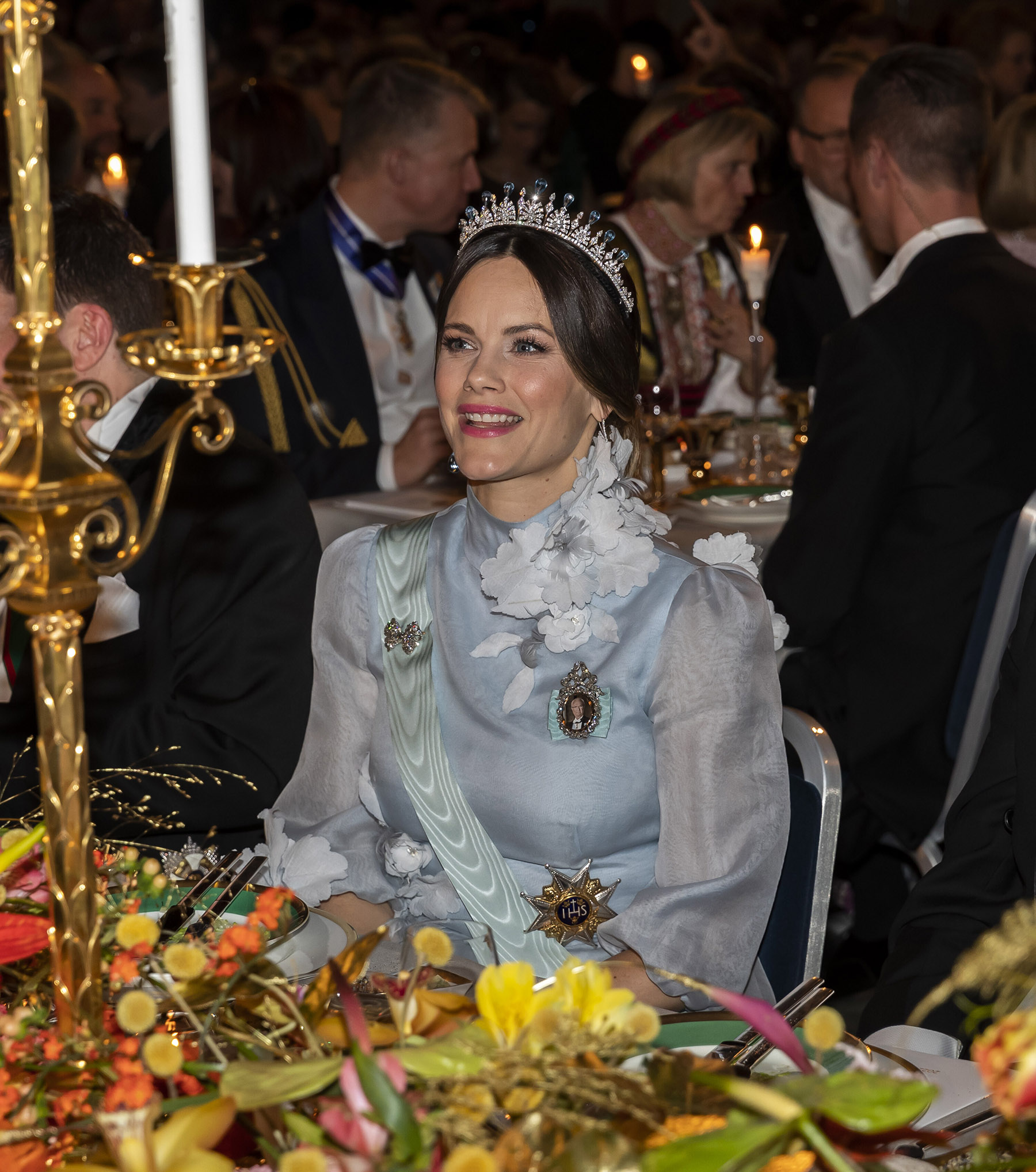Sofia Mathilde Sofía de Suecia, la reina del reciclaje con su tiara predilecta como ...
