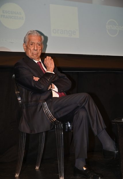Mario Vargas Llosa at an event / Gtres