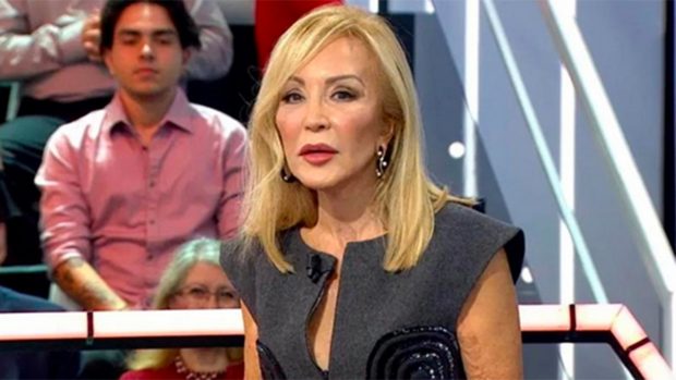 Carmen Lomana en un plató de televisión / Antena 3