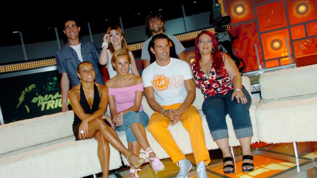 Laura Jordan junto a sus compañeros de 'Operación Triunfo' en 2005 / Gtres