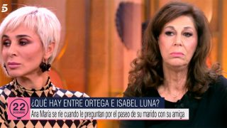 Ana María Aldón e Isabel Luna, cara a cara / Mediaset