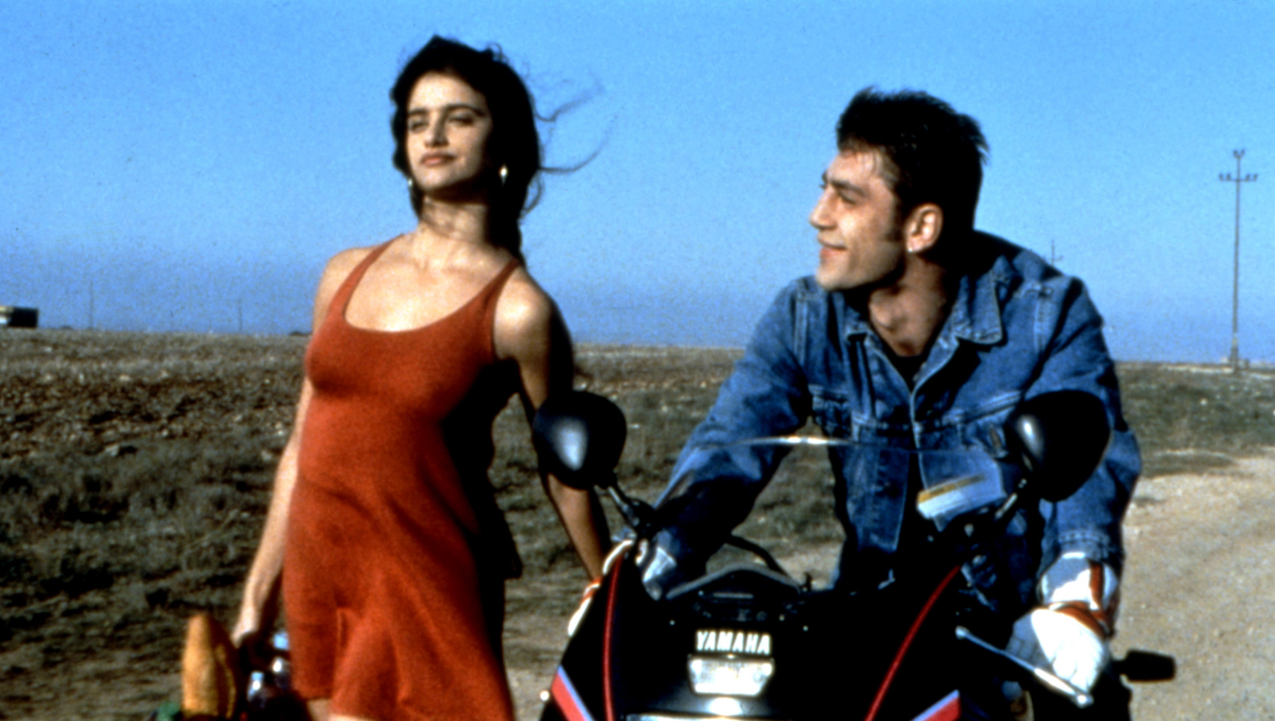 Penélope Cruz y Javier Bardem, en 'Jamón, Jamón', en 1992 / Gtres