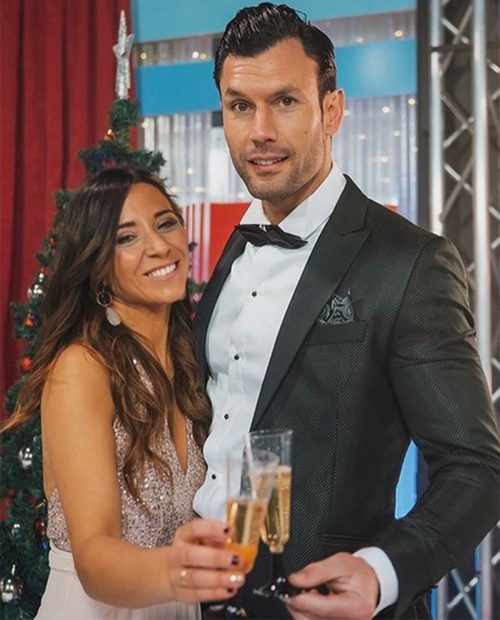 Jorge Pérez y Alicia Peña en las Navidades 2021 / Instagram