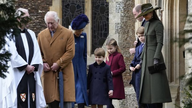 La Familia Real británica el Día de Navidad / Gtres