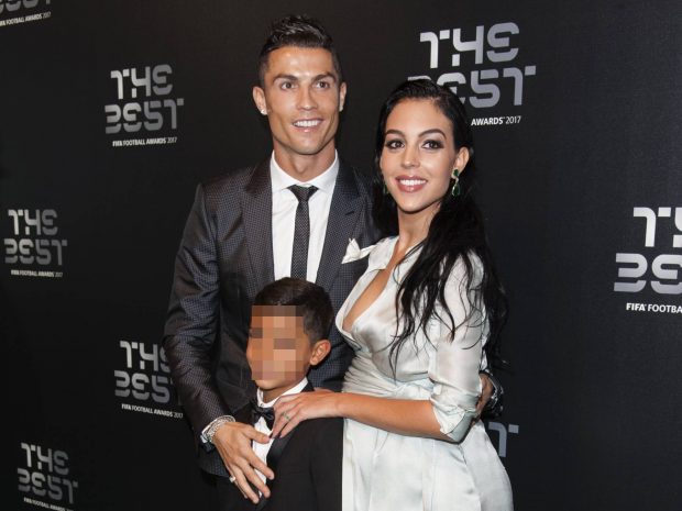 Cristiano Ronaldo y Georgina en un photocall / Gtres