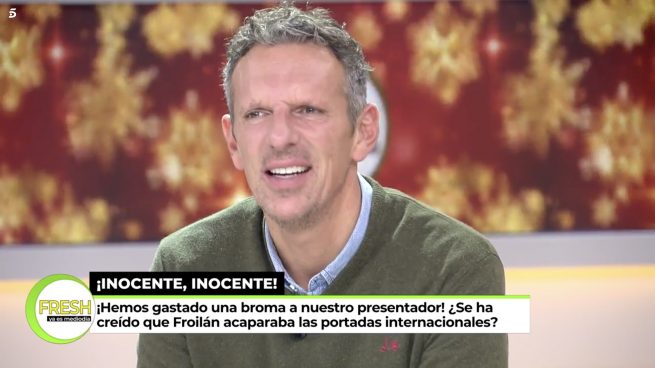 Joaquín Prat en 'Ya es mediodía' / Telecinco