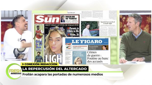 Joaquín Prat y Miguel Ángel Nicolás en 'Ya es mediodía' / Telecinco