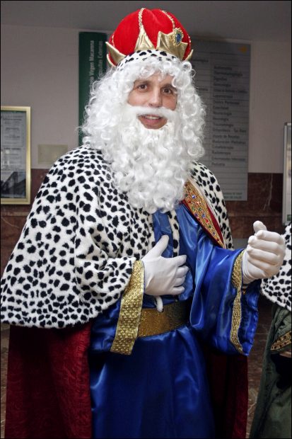 Manuel Díaz 'El Cordobés' disfrazado de Rey Mago en 2008 / Gtres