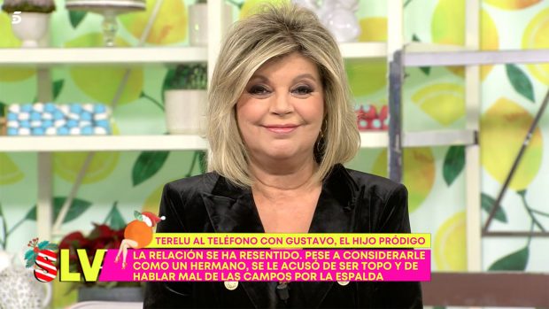Terelu Campos en 'Sálvame'. / Telecinco