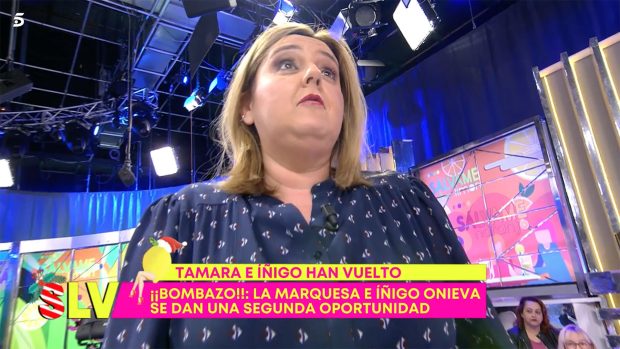 Pilar Vidal en 'Sálvame'. / Telecinco