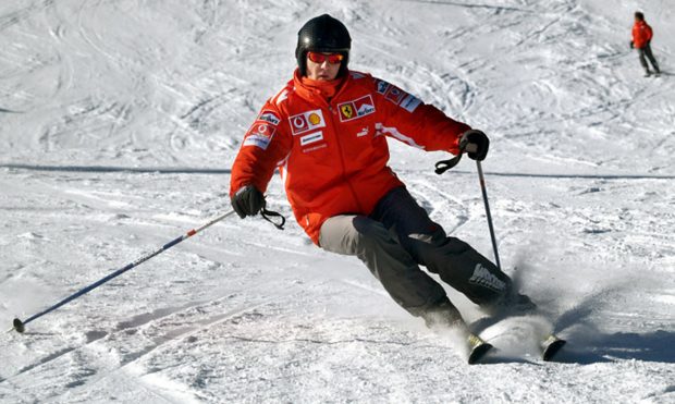 Michael Schumacher esquiando / Gtres