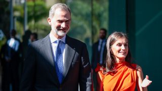 El Rey Felipe y la Reina Letizia en Tenerife.