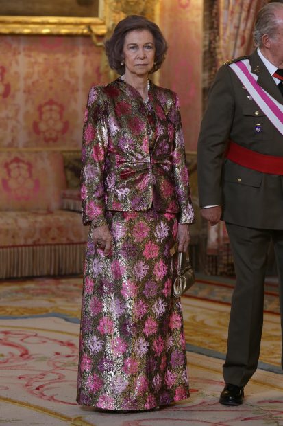La Reina Sofía en la Pascua Militar de 2013. / Gtres