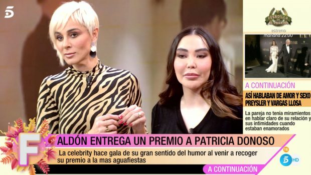 Patricia Donoso y Ana María Aldón en 'Fiesta' / Telecinco