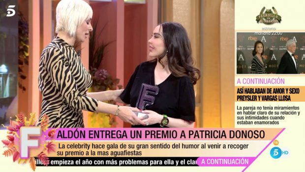 Patricia Donoso y Ana María Aldón en 'Fiesta' / Telecinco