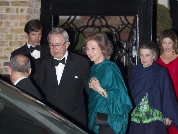 Constantino de Grecia con su hermana en su 70 cumpleaños / Gtres