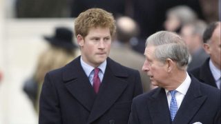 Carlos III y el Príncipe Enrique en 2009 / Gtres