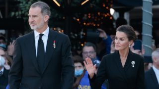 Letizia y Felipe en el funeral de Constantino de Grecia / Gtres