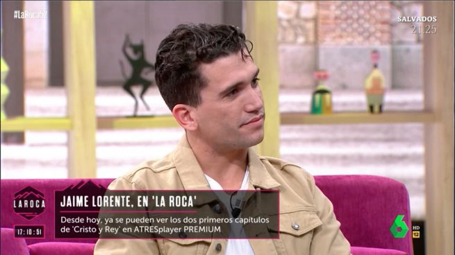 Jaime Lorente en 'La Roca'. / La Sexta