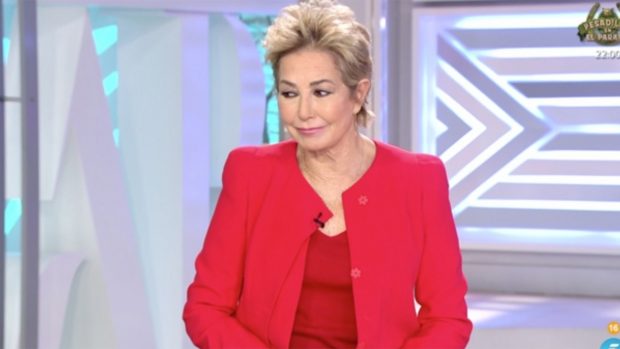 Ana Rosa Quintana pidiendo perdón a Ortega Cano / Telecinco 