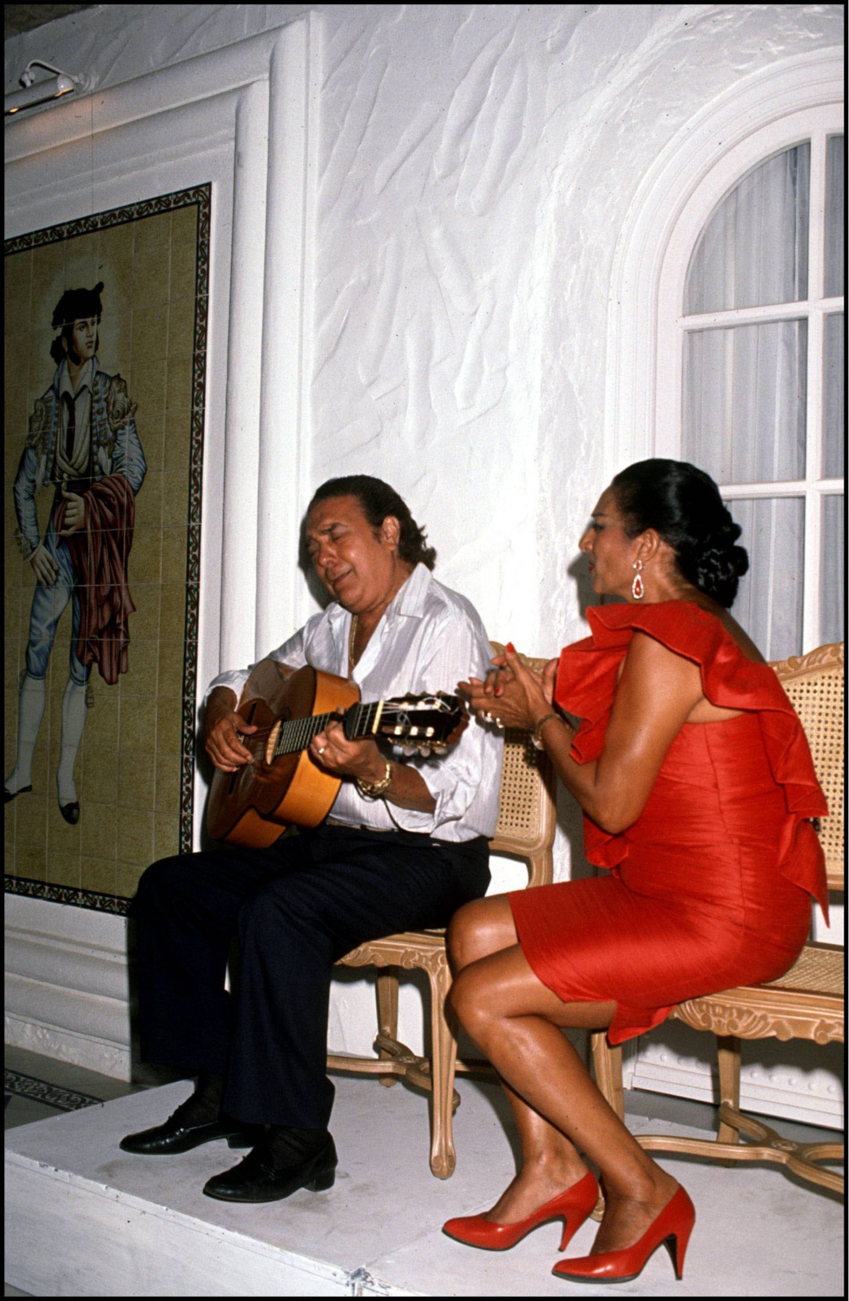 La cantante Lola Flores con su marido, 'El Pescailla' / Gtres