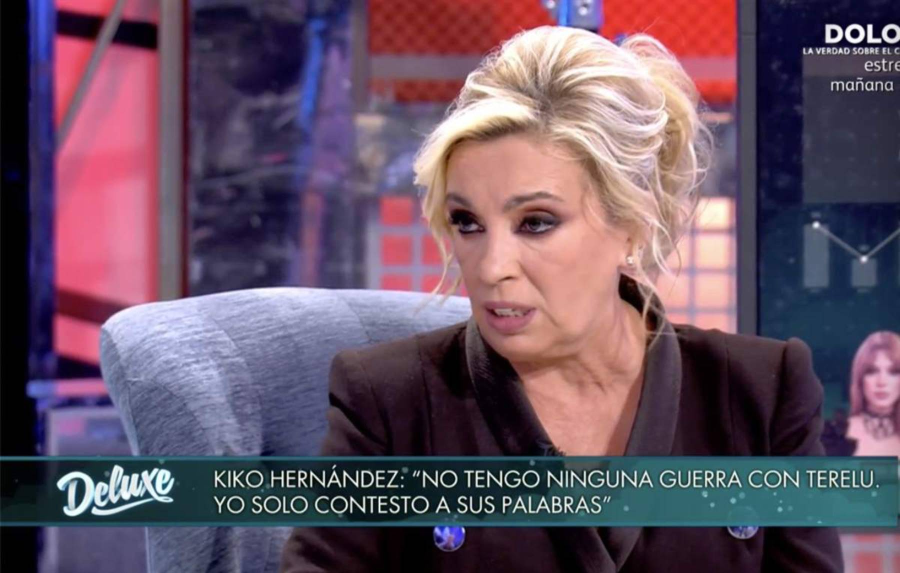 Carmen Borrego en 'Viernes Deluxe' / Telecinco 