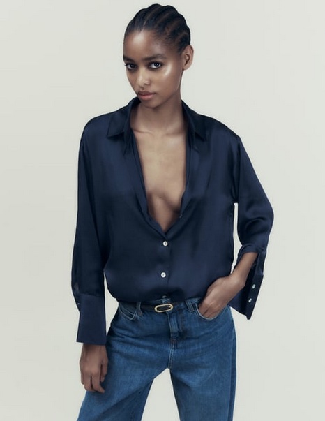 Elegante y barata: así es la nueva camisa de Zara que está siendo éxito entre las influencers