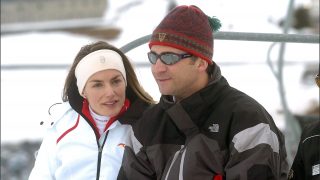 Letizia y Felipe esquiando en 2005 / Gtres