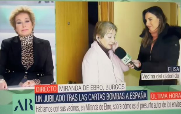 Ana Rosa Quintana en directo / Telecinco