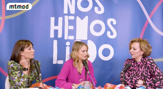 Alba Carrillo, Nagore Robles y Rocío Carrasco en el podcast 'Nos hemos liado' / Mtmad