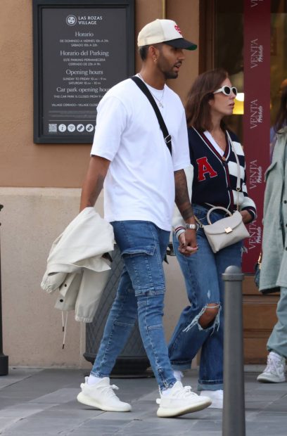 Anabel Pantoja y Yulen Pereira en la calle / Gtres