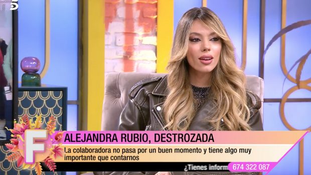 Alejandra Rubio en 'Fiesta' / Telecinco