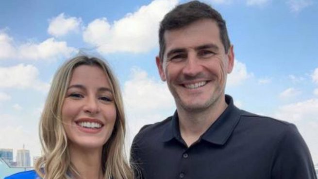 Iker Casillas y Ana Quiles durante el Mundial de Qatar / Redes Sociales