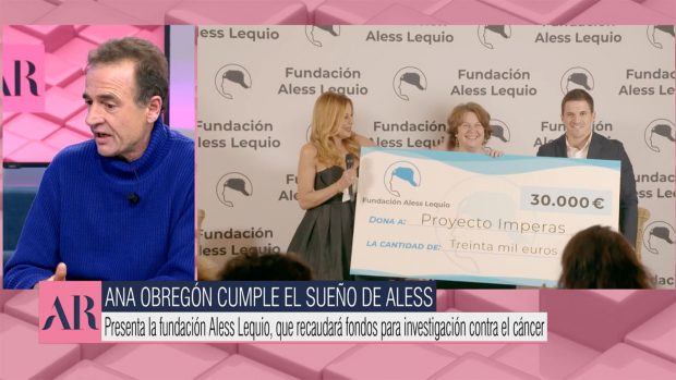 Alessandro Lequio en 'El Programa de Ana Rosa'. / Telecinco