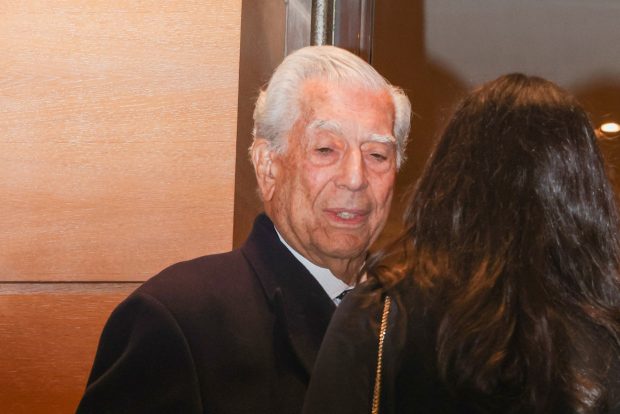 Mario Vargas Llosa en París. / Gtres
