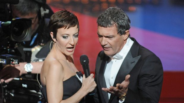 Antonio Banderas y Eva Hache en los Premios Goya / Gtres