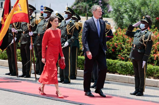 Los Reyes Felipe y Letizia durante su viaje de Estado a Angola / Gtres