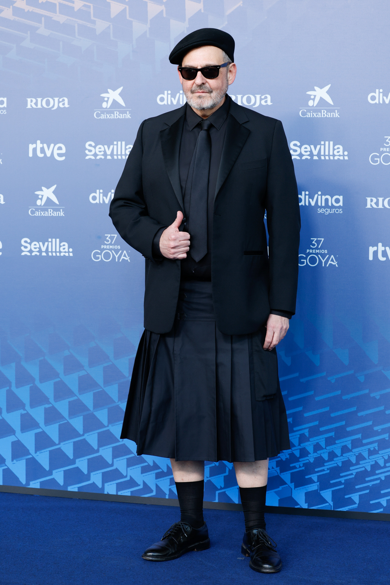 Alfonso Albacete en el photocall de la 37ª edición de los Premios Goya / Gtres