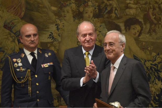 Nicolás Murga durante la entrega de la 15 edición del Premio de economía Rey Juan Carlos / Gtres