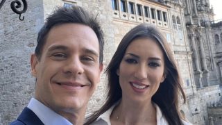 Christian Gálvez y Patricia Pardo en Galicia. / Instagram