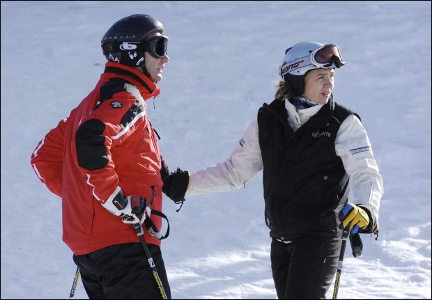 Los ex duques de Palma en Baqueira Beret / Gtres