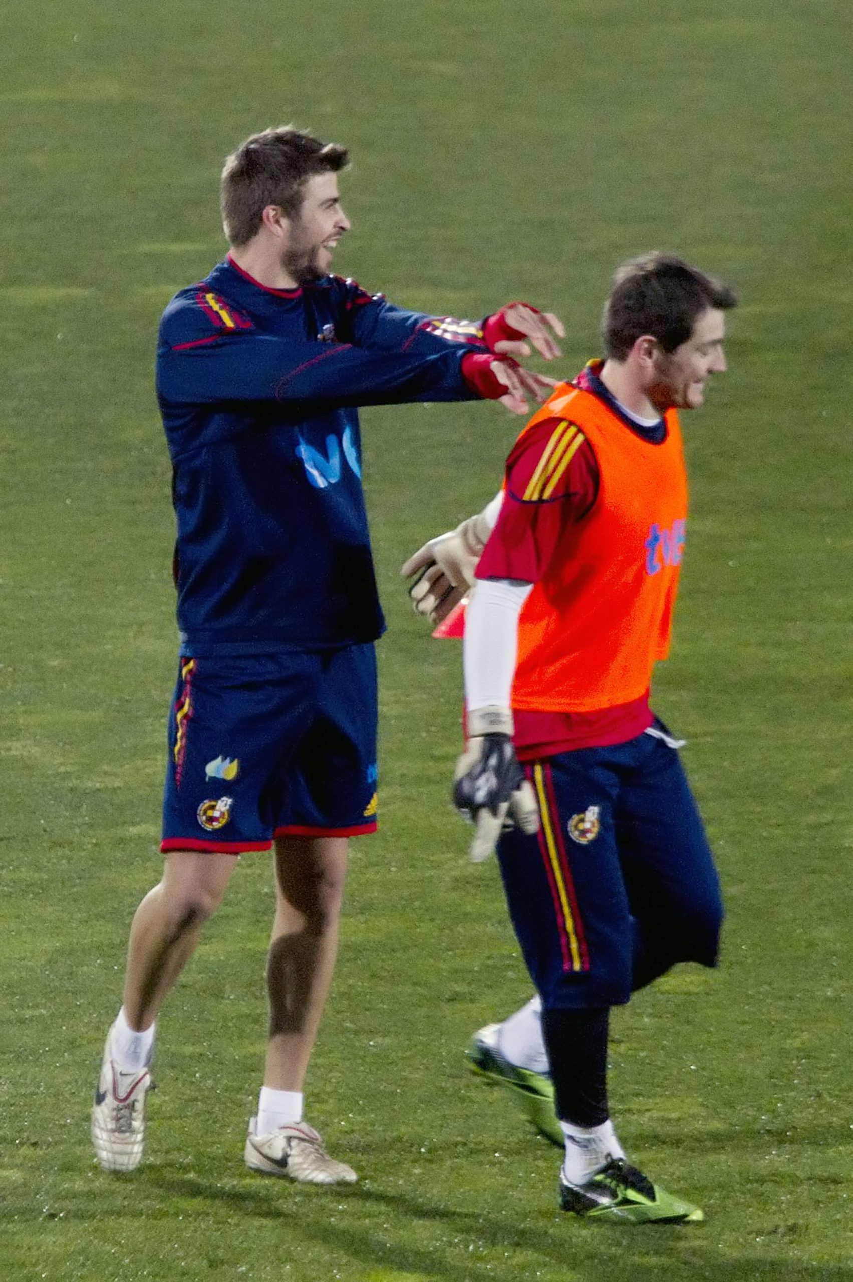 Iker Casillas y Gerard Piqué / Gtres