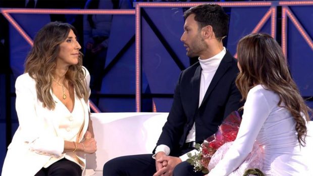 Paz Padilla entrevistando a Jorge Pérez y Alicia Peña en 'Déjate querer' / Telecinco